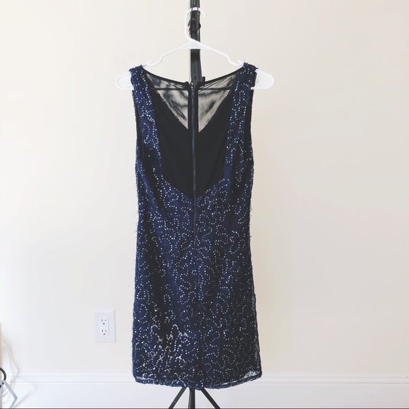 Shimmer Dress with Mesh Backing - Picture 3 of 4